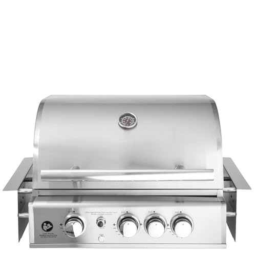 Allgrill Top-Line Chef M Built-In Gasgrill Einbaugrill Edelstahl Air System 3 Brenner/Backburner von All Grill