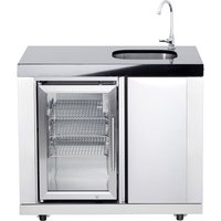 Modul 1 Anbauwaschbecken/Kühlschrankkombination inkl. hochwertigem CASO Kühlschrank Modul 1 Anbauwaschbecken/Kühlschrankkombination inkl. hochwertigem CASO Kühlschrank von Allgrill