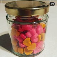 Mini Herzwachs Schmilzt Im Glas von Allhandmade4u28