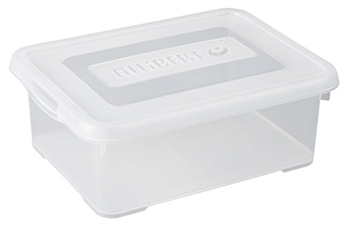 Allibert Aufbewahrungsbox Handy 12l in transparent, Polypropylen, 35 x 25 x 10 cm von Allibert