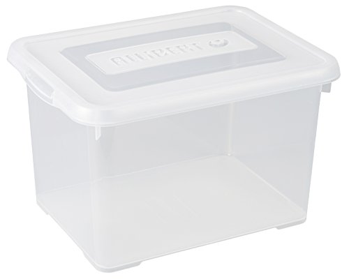 Allibert Aufbewahrungsbox Handy 20l in transparent, Polypropylen, 35 x 25 x 10 cm von Allibert