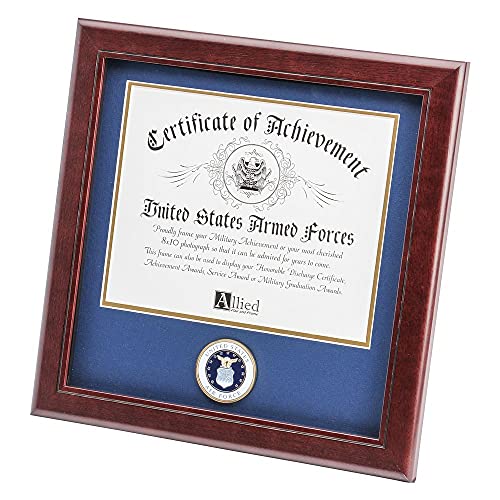 Allied Frame Certificate of Achievement Frame 14" x 14" Air Force von Allied Frame