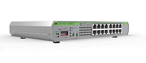 Allied Telesis AT-GS920/16-50 Switch Layer 2 Gigabit Unmanaged - 16 x 10/100/1000T - Internal PSU - DIP Switch configurable von Allied Telesis