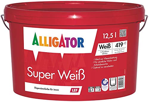 Alligator Super Weiß LEF, 12,5 L von ALLIGATOR