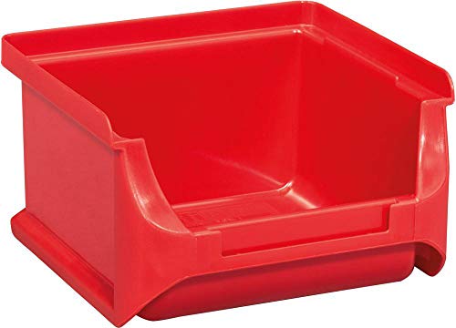 Allit 456201 Lagersichtbox (B x H x T) 100 x 60 x 100mm Rot, 1, Stück von Allit