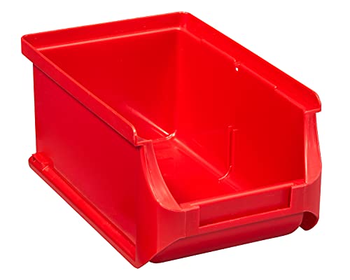 Allit 456205 Lagersichtbox (B x H x T) 100 x 75 x 160mm Rot, Größe:2 von Allit