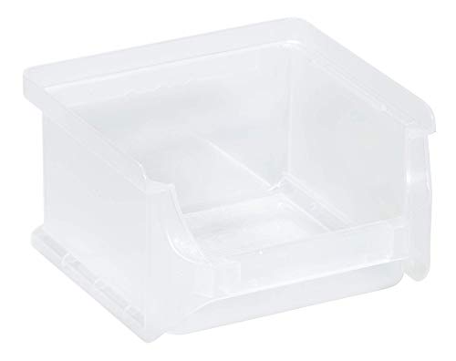 Allit 456260 Lagersichtbox ProfiPlus Box 1 (B x H x T) 100 x 60 x 100mm Transparent, 1, 5 Stück von Allit