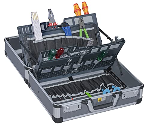Allit AluPlus Service C44-2 427220 Universal Werkzeugkoffer unbestückt (B x H x T) 445 x 210 x 370m von Allit