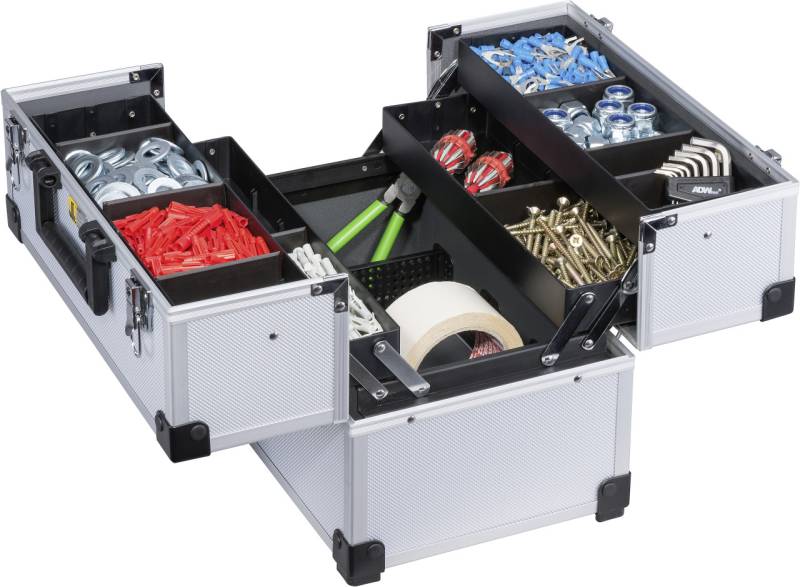 Allit Werkzeugkoffer mit Cantilever AluPlus Tool L 36C von Allit