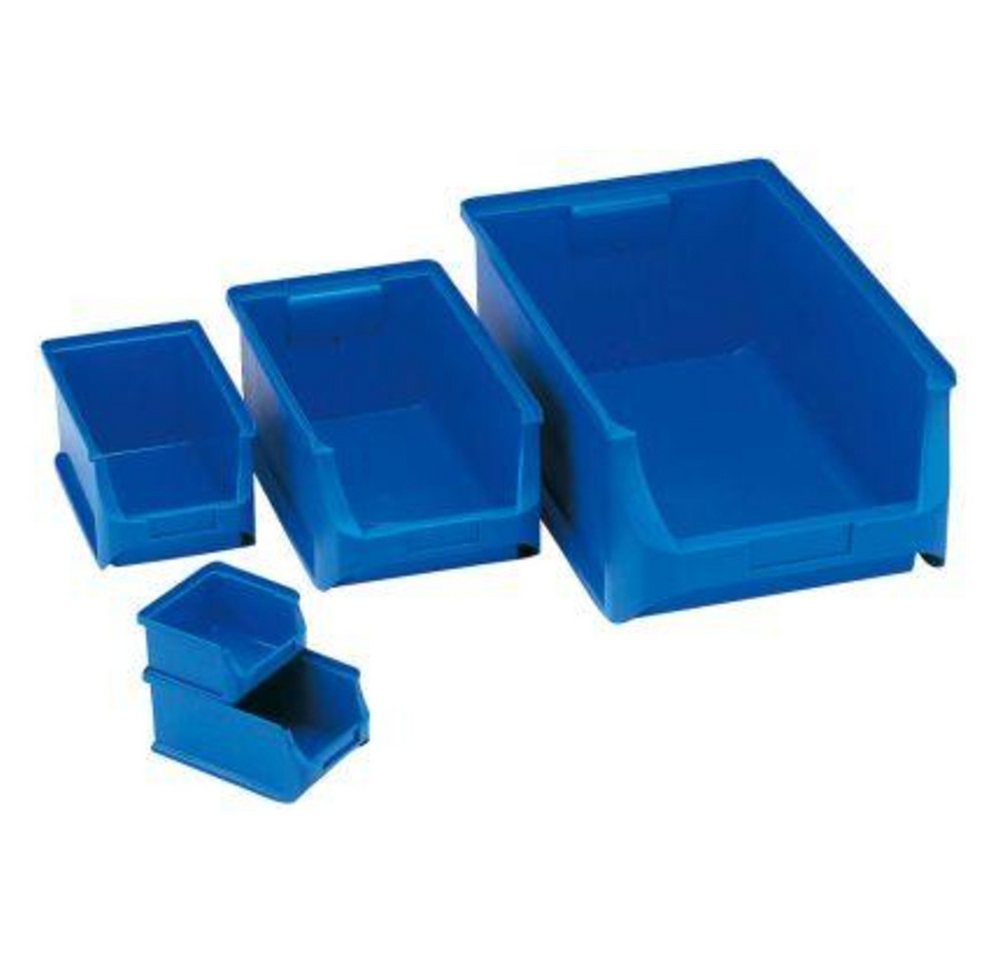 Allit Aufbewahrungsbox Sichtbox blau Gr. 2 160 x 102 x 75 mm von Allit