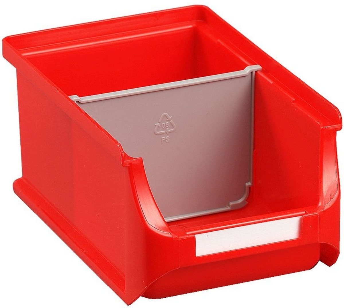 Allit Aufbewahrungsbox Sichtlagerbox ProfiPlus Gr. 2 BxTxH 10x16x7,5cm rot von Allit