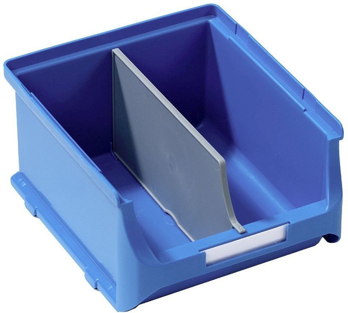 Allit Aufbewahrungsbox Sichtlagerbox ProfiPlus Gr. 2B BxTxH 13,5x16x8,2cm blau von Allit