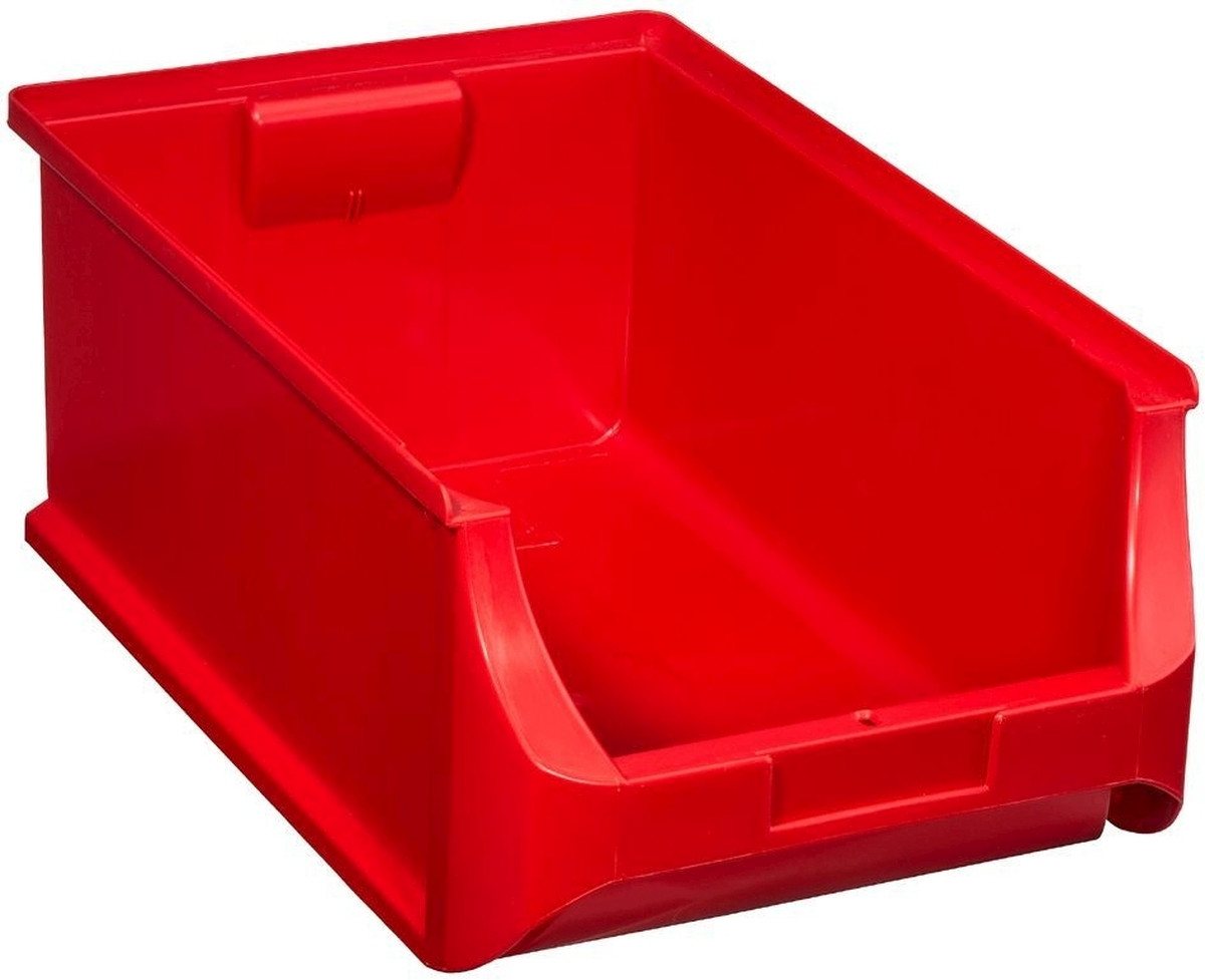 Allit Aufbewahrungsbox Sichtlagerbox ProfiPlus Gr. 5 BxTxH 31x50x20cm rot von Allit