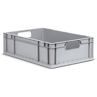Allit Eurobox, mit grauen Grifföffnungen HxBxT 170 x 600 x 400 mm, 34 Liter, 5 Stk/VE von Allit