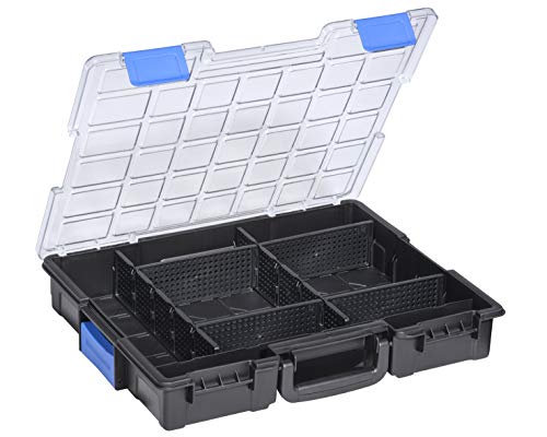 allit Kleinteilekoffer 454260 mit Verbindungsclips, flexiblen Trennstegen und hochschlagfestem Deckel, EuroPlus Pro >K< 8-6, Fahrzeugeinrichtung, Schraubenkoffer, stapelbar allit Kleinteilekoffer 454260 mit Verbindungsclips, flexiblen Trennstegen und hochschlagfestem Deckel, EuroPlus Pro >K< 8-6, Fahrzeugeinrichtung, Schraubenkoffer, stapelbar von Allit
