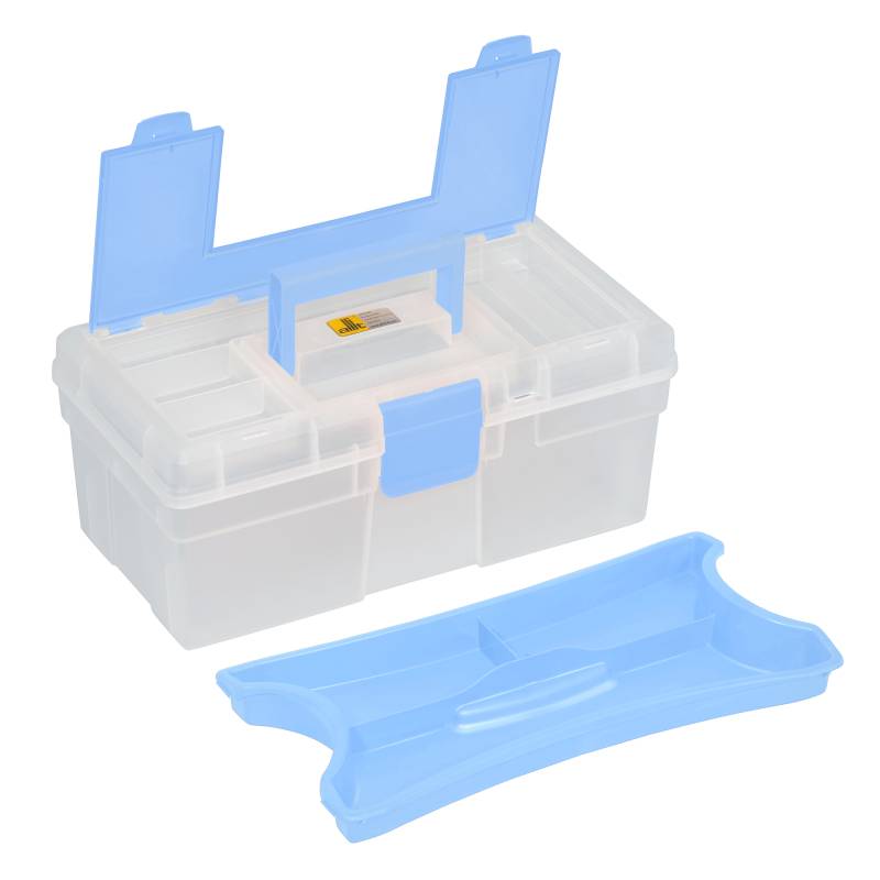 Allit McPlus Aufbewahrungskoffer 'Clear 12.5' blau 31 x 17 x 13 cm von Allit