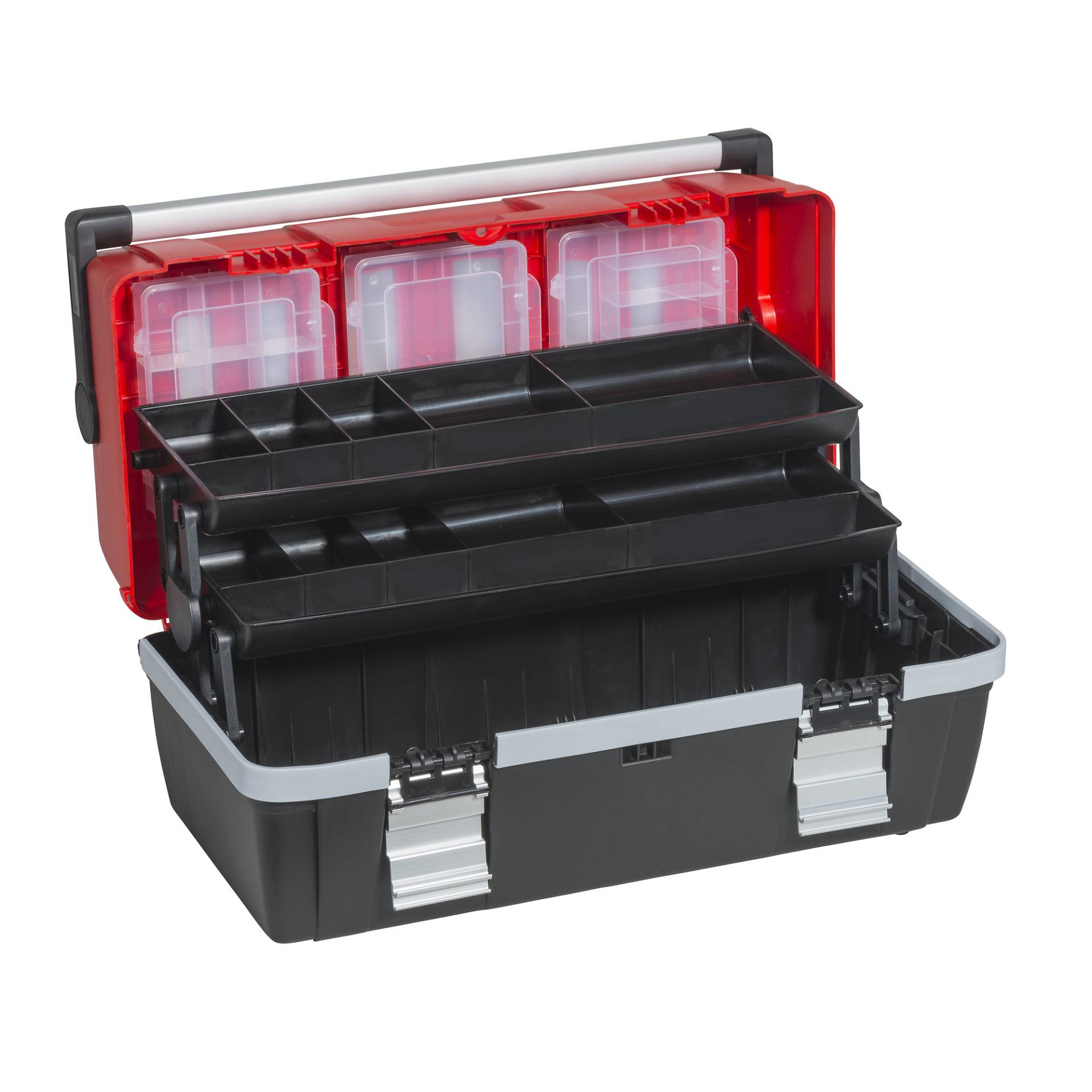 Allit McPlus Profi-Werkzeugkoffer 'AluC22' rot/schwarz 56 x 28,5 x 28 cm Allit McPlus Profi-Werkzeugkoffer 'AluC22' rot/schwarz 56 x 28,5 x 28 cm von Allit