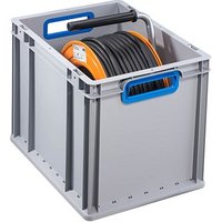 Allit ProfiPlus Eurobox grau, blau 30,0 x 40,0 x 32,0 cm von Allit