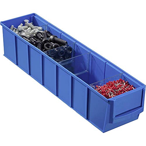 Allit ShelfBox 400S, blau (l x b x h) 91 x 400 x 81 mm von Allit