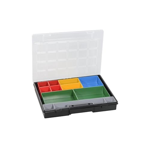 Allit Sortimentskasten EuroPlus Flex 37-12, 10 lose Einsätze, 12 Fächer, Sortierkasten, Schraubenkasten, Kleinteile, Sortimentsbox, Organizer, 457200 Allit Sortimentskasten EuroPlus Flex 37-12, 10 lose Einsätze, 12 Fächer, Sortierkasten, Schraubenkasten, Kleinteile, Sortimentsbox, Organizer, 457200 von Allit