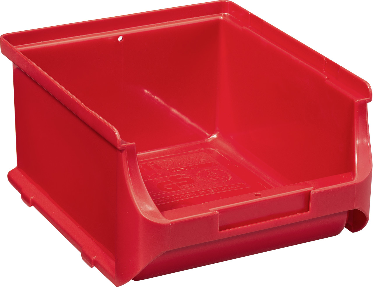 Allit Stapelsichtboxen ProfiPlus Box 2B 13,7 x 16 x 8,2 cm rot von Allit