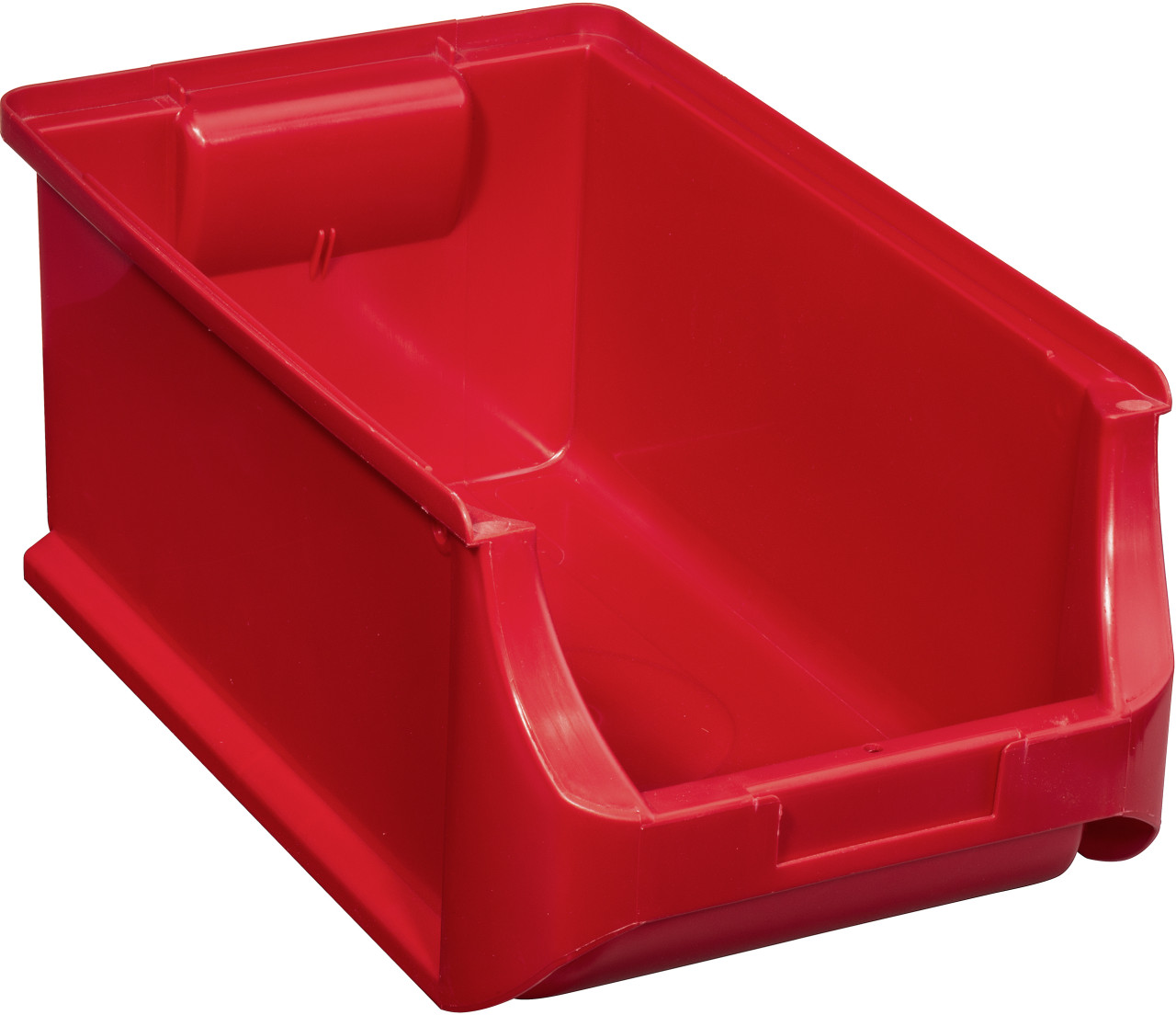 Allit Stapelsichtboxen ProfiPlus Box 4 20,5 x 35,5 x 15 cm rot von Allit