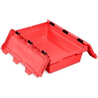 Allit Eurobox, aus PP, HxBxT 349 x 600 x 400 mm, 29 Liter, rot von Allit