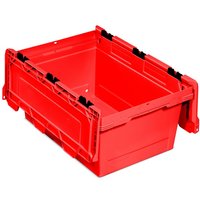 Allit Eurobox, aus PP, HxBxT 199 x 600 x 400 mm, 47 Liter, rot von Allit