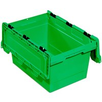 Allit Eurobox, aus PP, HxBxT 349 x 600 x 400 mm, 58 Liter, grün von Allit