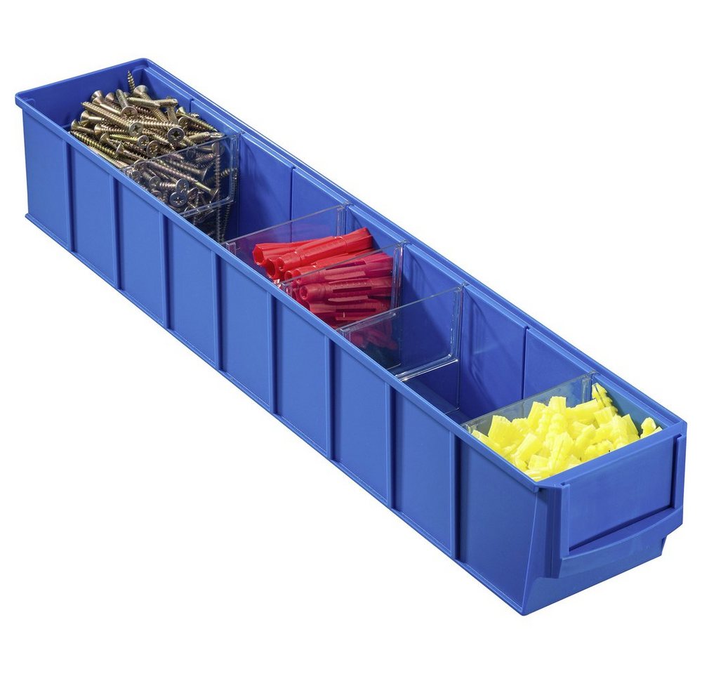 Allit Aufbewahrungsbox Allit 456560 Sichtlagerkasten (L x B x H) 91 x 500 x 81 mm Blau 1 S von Allit