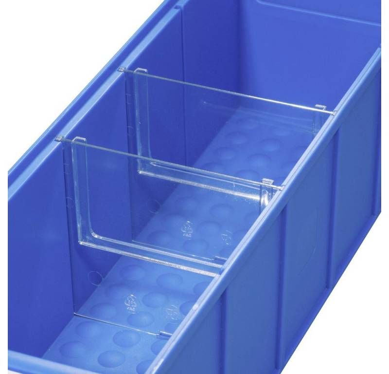 Allit Aufbewahrungsbox Allit 456590 Zwischenwand für Lagersichtbox ProfiPlus ShelfBox Divide von Allit
