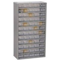 Vario Magazin aus Metall mit 60 Schubkästen von Allit