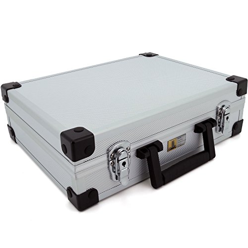 allit 424100 Utensilien-Koffer "Aluplus Basic", Groß:L, silber von Allit