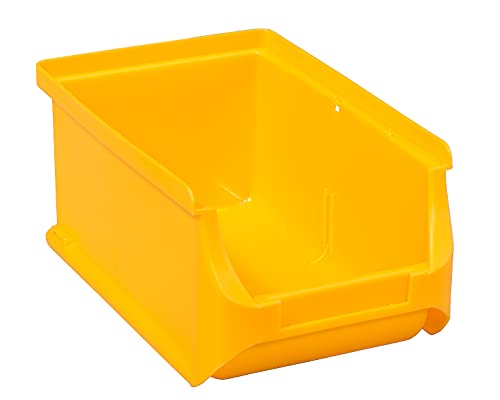 allit 456206 2, gelb ProfiPlus Lage-Box | Stapelbox | Gr.2 160x102x75mm, (1er Pack) von Allit