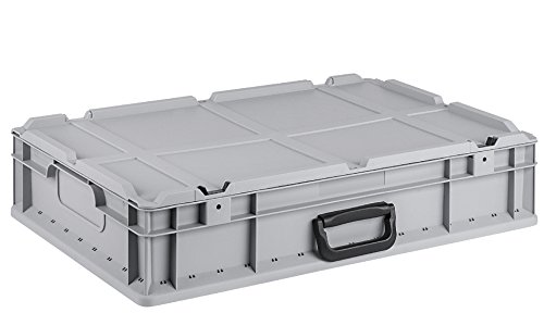 allit Aufbewahrungsbox ProfiPlus EuroCarry 612, grau 456844 von Allit