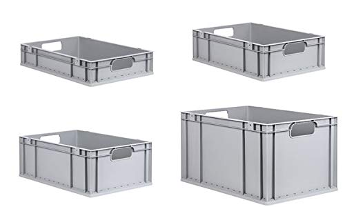 allit Aufbewahrungsbox ProfiPlus EuroEco O612, grau 456809 von Allit