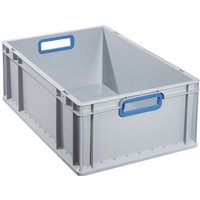 Allit - EuroBox 622,600x400x220mm Griffe offen,grau/blau von Allit