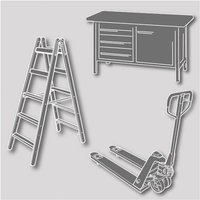 Sichtbox grau Gr.1 100x102x60 mm von Allit