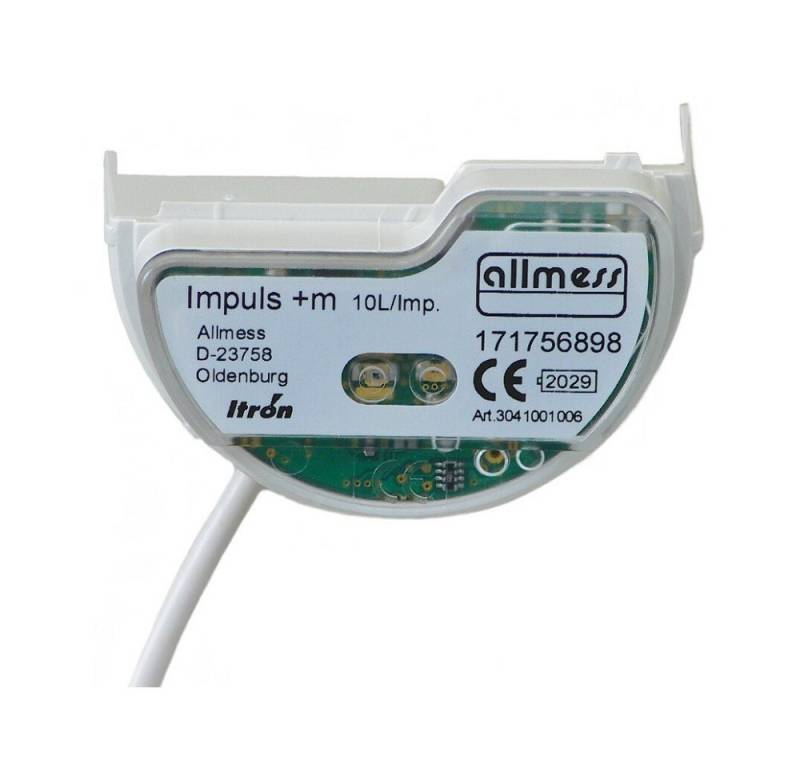 Allmess Kaltwasserzähler Allmess Wasserzähler Systeme Impuls-Modul +m 1L, 3041000106 von Allmess