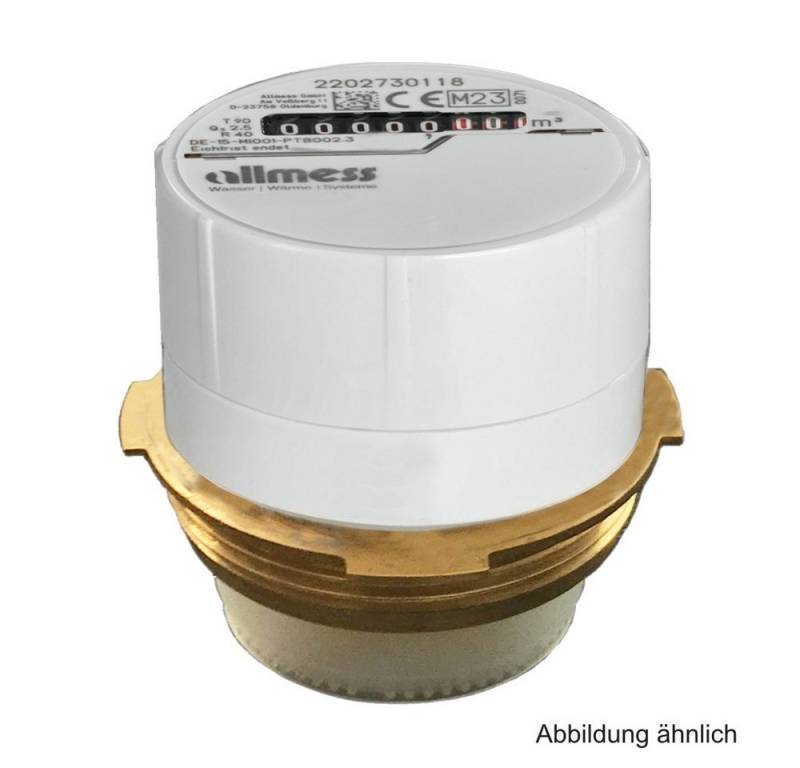 Allmess Kaltwasserzähler Allmess Wohnungswasserzähler Austauschzähler UniKoax G21/4 +m MUK, 046 von Allmess