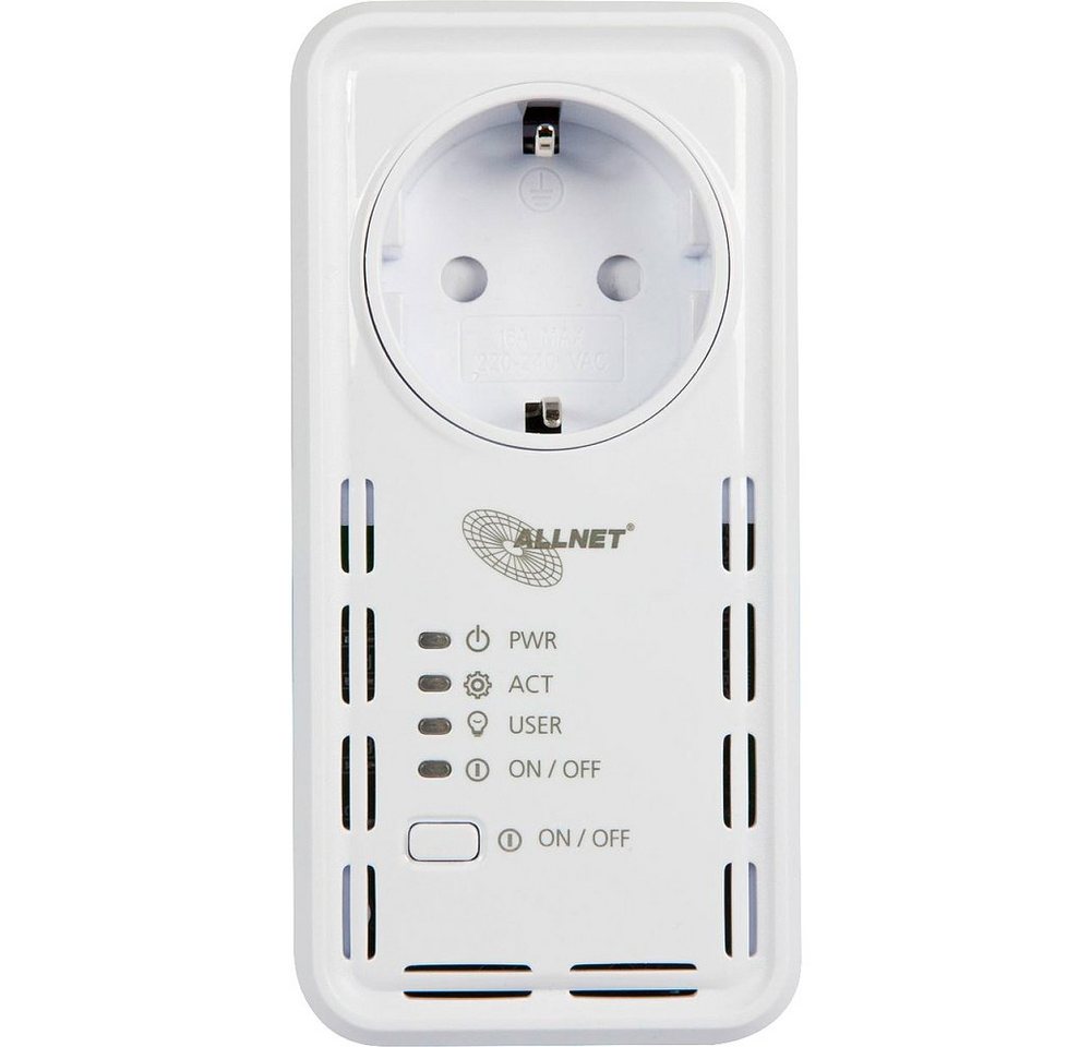 Allnet Funksteckdose Allnet ALL3073V2WLAN ALL3073V2WLAN Wi-Fi Steckdose Innenbereich von Allnet