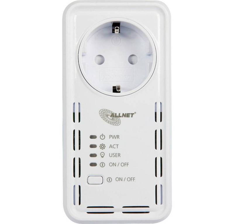 Allnet Funksteckdose Allnet ALL3073V2WLAN ALL3073V2WLAN Wi-Fi Steckdose Innenbereich von Allnet