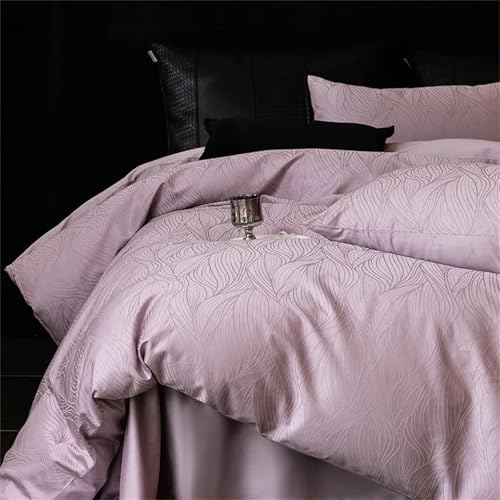 Alloaone 4-teiliges Luxus-Bettwäsche-Set aus langstapeliger Baumwolle für Queen-Size-Betten mit hochdichter Satin-Textur, Fadenzahl 1000, Twillgewebe, massiver Bettbezug und Laken Alloaone 4-teiliges Luxus-Bettwäsche-Set aus langstapeliger Baumwolle für Queen-Size-Betten mit hochdichter Satin-Textur, Fadenzahl 1000, Twillgewebe, massiver Bettbezug und Laken von Alloaone