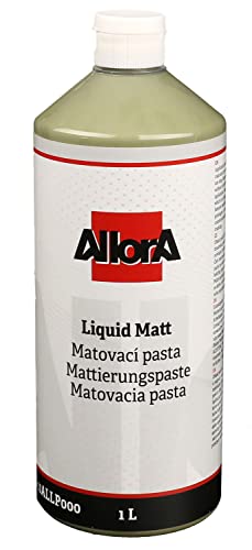 AllorA - Mattierungspaste zur Vorbehandlung von zu lackierenden Oberflächen - Schleifpaste zur Mattierung, Reinigung & Entfettung - hinterlässt eine gleichmäßige, matte Oberfläche (1 Liter) von AllorA