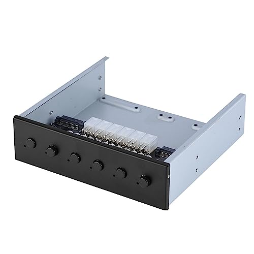 Allowish Multi-System-Frontpanel-Erweiterung mit 5,25 optischem Laufwerk, 6 SATA-Festplattenschalter Allowish Multi-System-Frontpanel-Erweiterung mit 5,25 optischem Laufwerk, 6 SATA-Festplattenschalter von Allowish