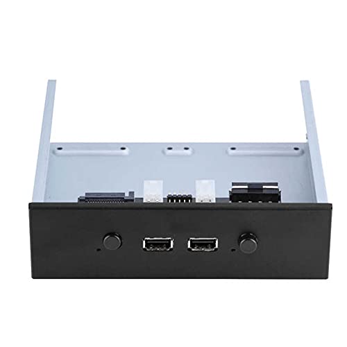 Allowish Optisches Laufwerk mit 2-Kanal HDD Power Control Switch und 2 USB 2.0-Anschlüssen für Desktop-PC von Allowish