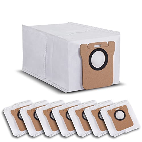 8 Stück Staubbeutel für Xiaomi X10+ / X20+ & Dreame L10s Ultra / L20 Ultra / L10 Ultra Saugroboter Basisstation, 2,5L großer Kapazität Ersatzbeutel Zubehörset Staubsaugerbeutel Ersatzteile von Alloytool