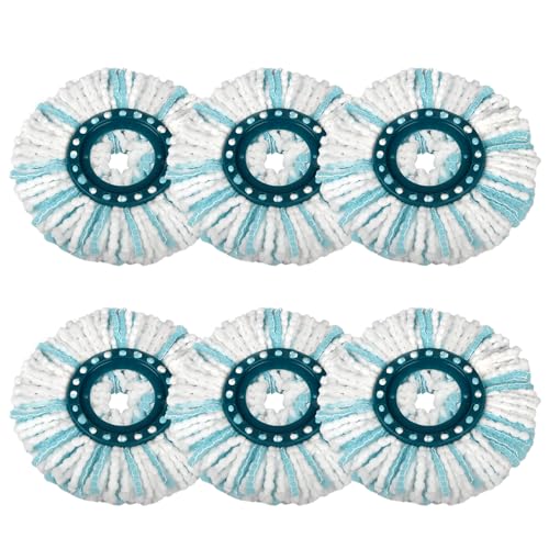 Alloytool 6 Stück Ersatzkopf für Leifheit Clean Twist Disc Mop / Clean Twist Disc Mop Ergo Bodenwischer, Maschinenwaschbarer Bodenwischer Ersatzmop Ersatzteile Alloytool 6 Stück Ersatzkopf für Leifheit Clean Twist Disc Mop / Clean Twist Disc Mop Ergo Bodenwischer, Maschinenwaschbarer Bodenwischer Ersatzmop Ersatzteile von Alloytool
