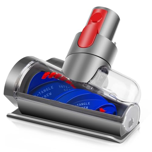 Haardüse Mini Elektrobürste Kompatibel für Dyson V15 V11 V10 V8 V7 für Matratzen, Sofas, Möbel oder Treppen, Entfernt Haare, Tierhaare und Allergene, Verhindert Verfilzungen von Alloytool