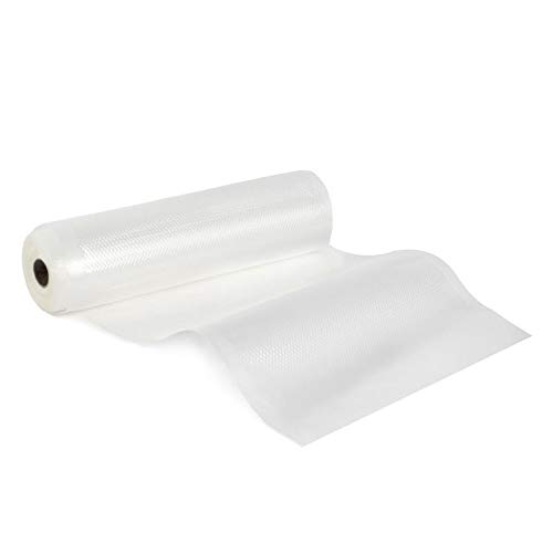 2 Vakuumrollen 20 x 600 cm - Vakuumbeutel mit durchgehend geriffelte Prägestruktur - mit Pappkern - Material: PA/PE mehrlagig, transparent, farblos 2 Vakuumrollen 20 x 600 cm - Vakuumbeutel mit durchgehend geriffelte Prägestruktur - mit Pappkern - Material: PA/PE mehrlagig, transparent, farblos von Allpax
